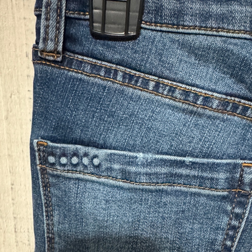 Blank NYC Dark Blue Distressed Skinny Jeans - Picture 6 of 6
